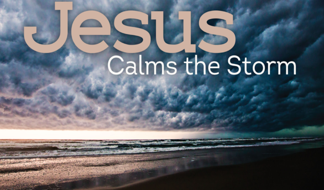 Jesus calms the storm